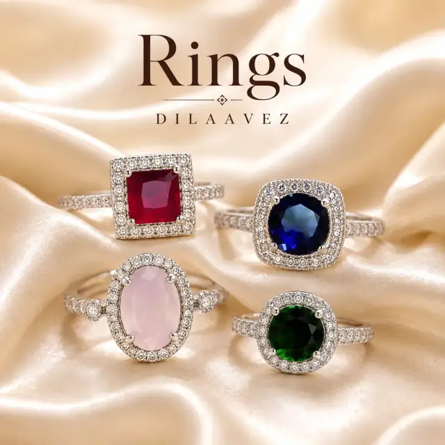 Rings for women in Pakistan by Dilaavez