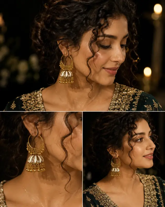 Meher Jhumka Hoops