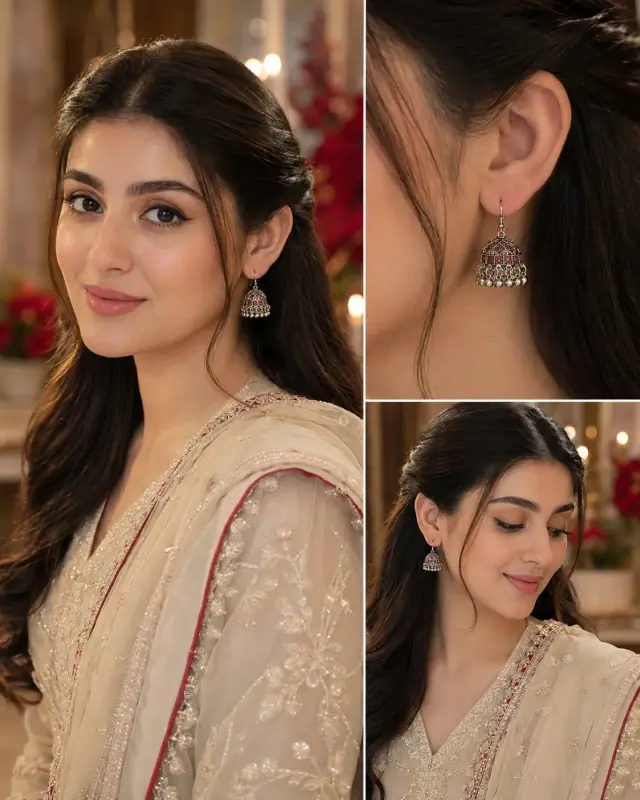Surkh Ada Jhumka