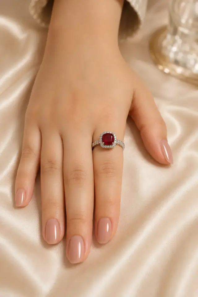 Surkh Aura Ring